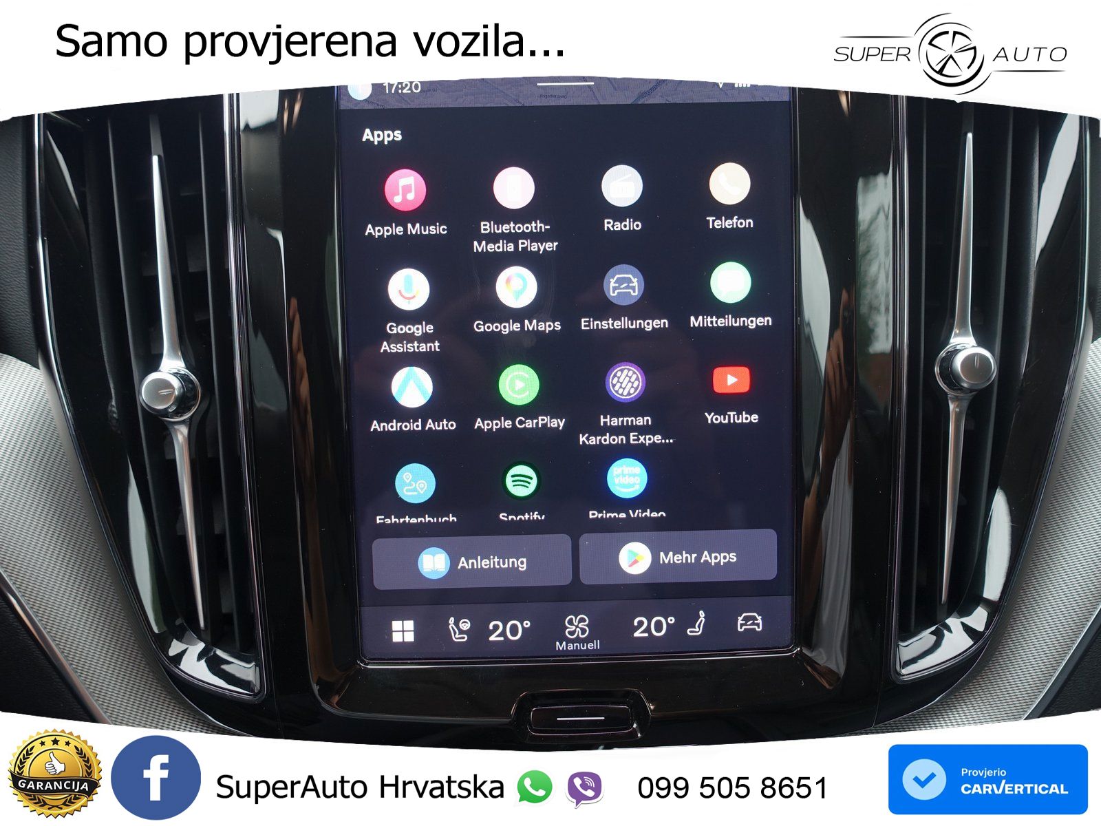 Volvo XC60 B4 Diesel FWD Geartronic LED+GR SJED+ACC