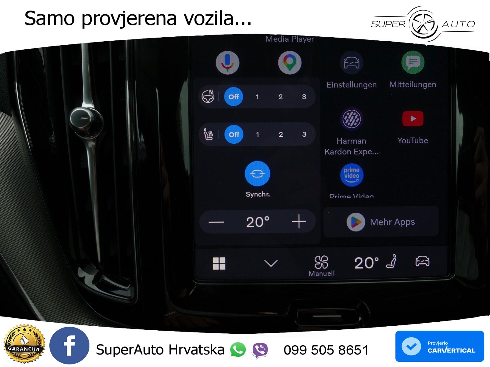 Volvo XC60 B4 Diesel FWD Geartronic LED+GR SJED+ACC
