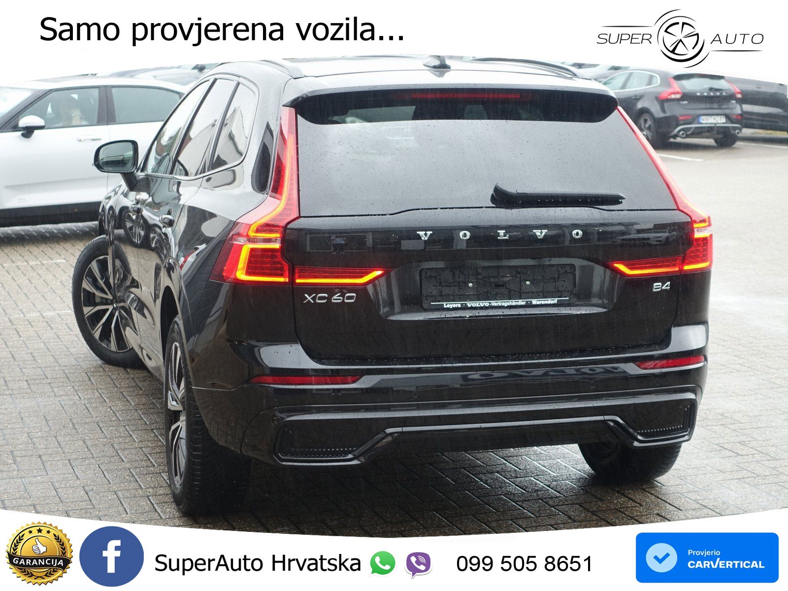 Volvo XC60 B4 Diesel FWD Geartronic LED+GR SJED+ACC