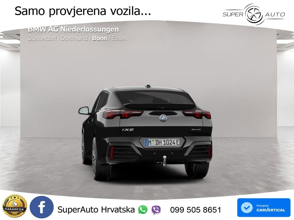 BMW iX2 66.5 kWh (313 KS) xDrive30 M Sport