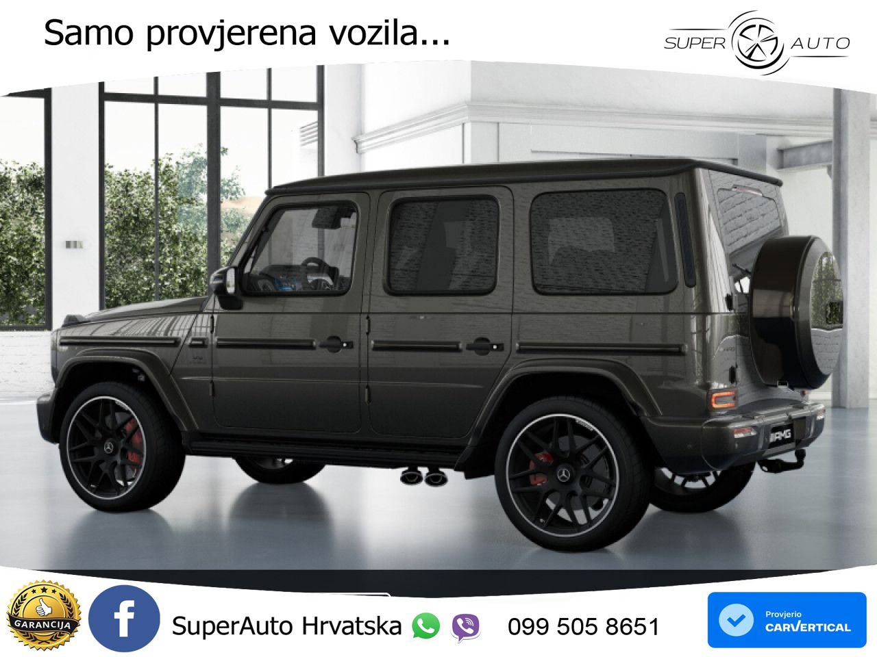 Mercedes AMG G 63 Long V8 (585 KS) 4MATIC 9G-TRONIC AMG SPEEDSHIFT TCT Manufaktur