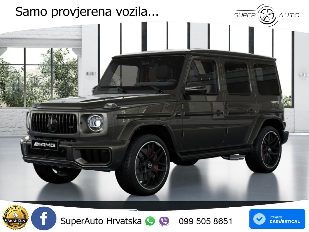 Mercedes AMG G 63 Long V8 (585 KS) 4MATIC 9G-TRONIC AMG SPEEDSHIFT TCT Manufaktur