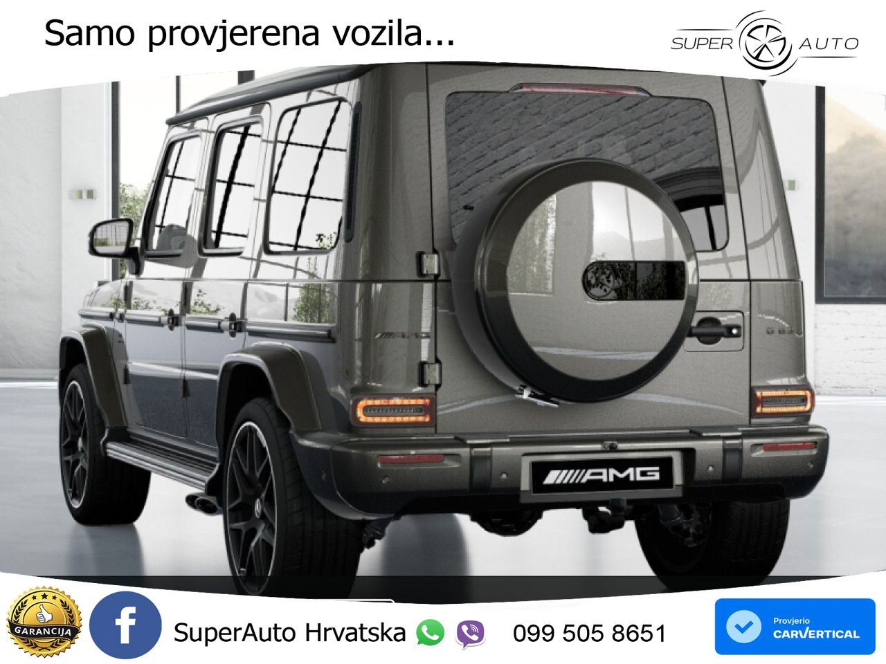 Mercedes AMG G 63 Long V8 (585 KS) 4MATIC 9G-TRONIC AMG SPEEDSHIFT TCT Manufaktur