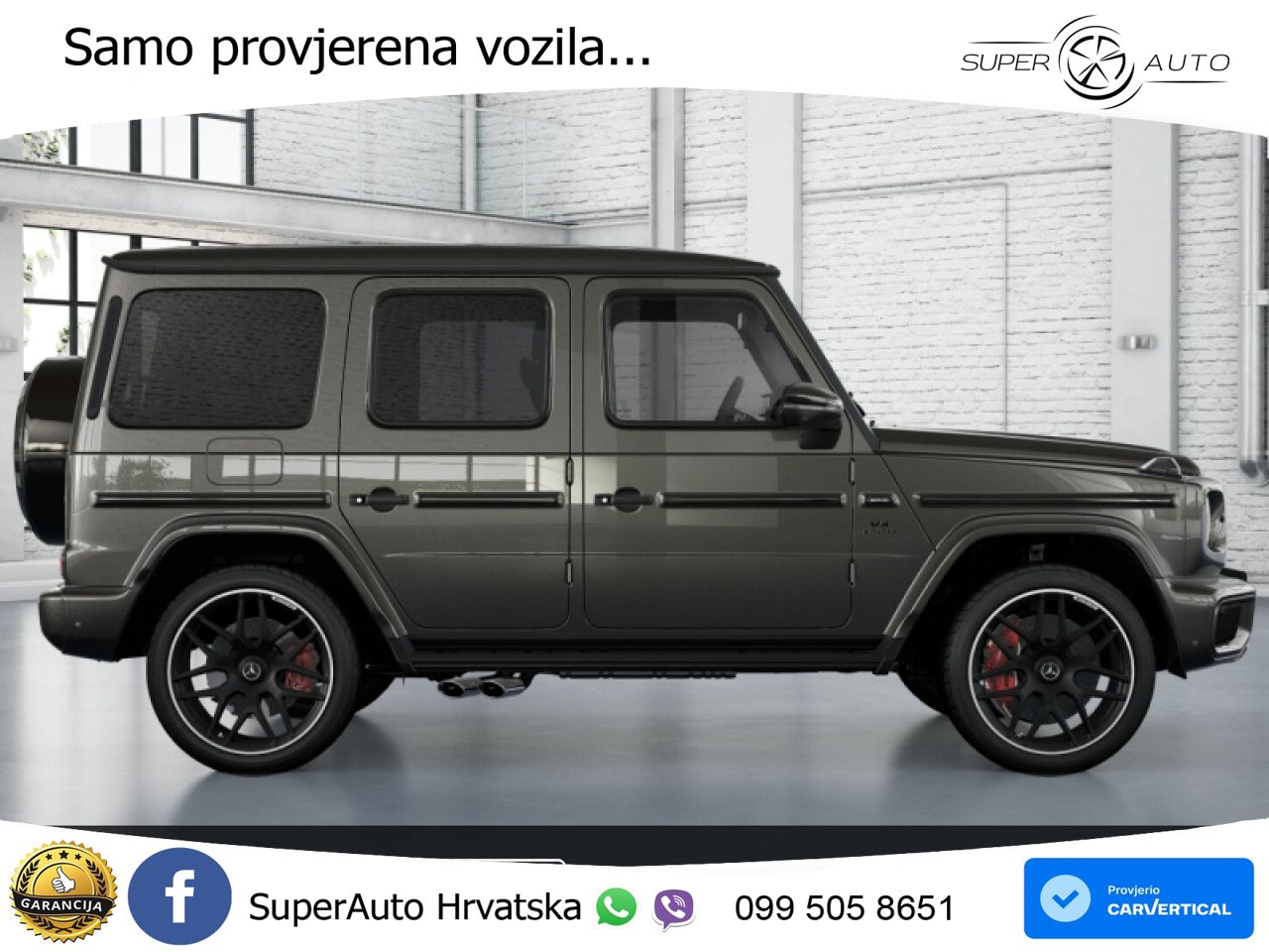 Mercedes AMG G 63 Long V8 (585 KS) 4MATIC 9G-TRONIC AMG SPEEDSHIFT TCT Manufaktur