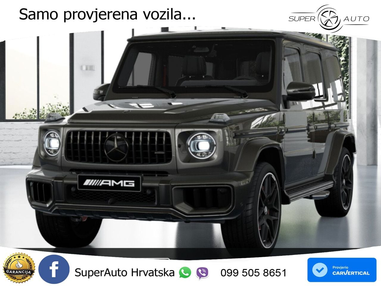 Mercedes AMG G 63 Long V8 (585 KS) 4MATIC 9G-TRONIC AMG SPEEDSHIFT TCT Manufaktur