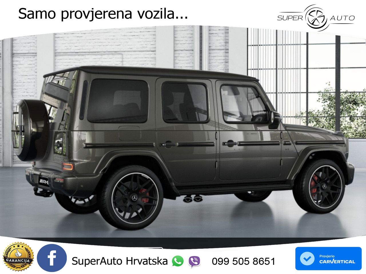 Mercedes AMG G 63 Long V8 (585 KS) 4MATIC 9G-TRONIC AMG SPEEDSHIFT TCT Manufaktur