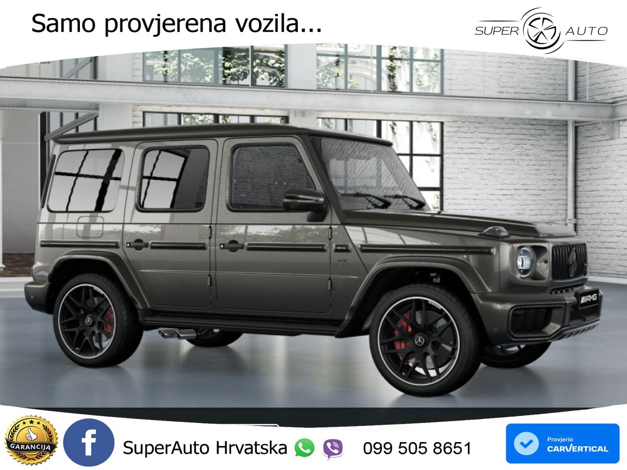 Mercedes AMG G 63 Long V8 (585 KS) 4MATIC 9G-TRONIC AMG SPEEDSHIFT TCT Manufaktur