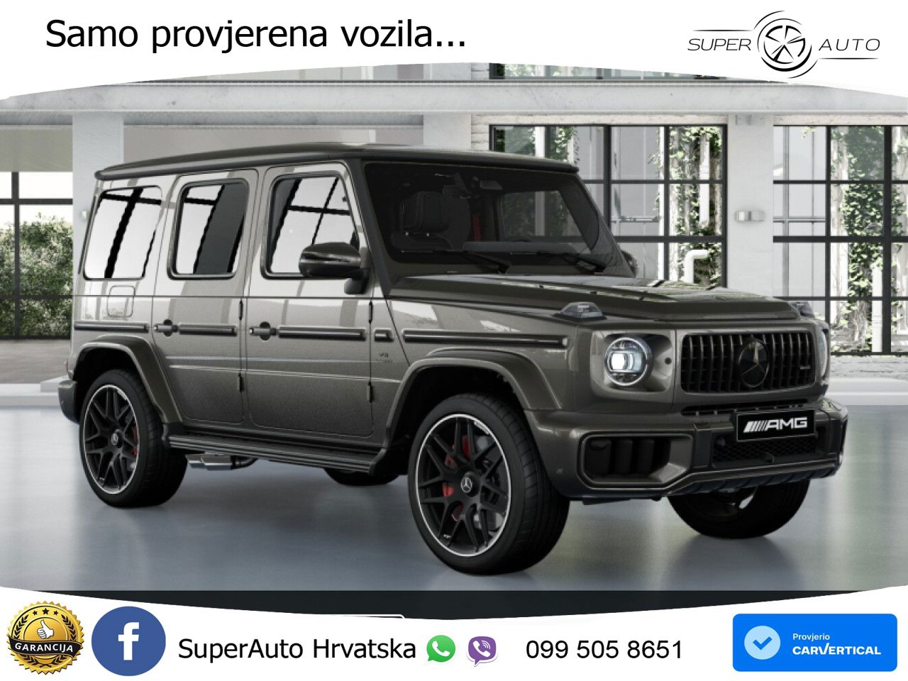 Mercedes AMG G 63 Long V8 (585 KS) 4MATIC 9G-TRONIC AMG SPEEDSHIFT TCT Manufaktur