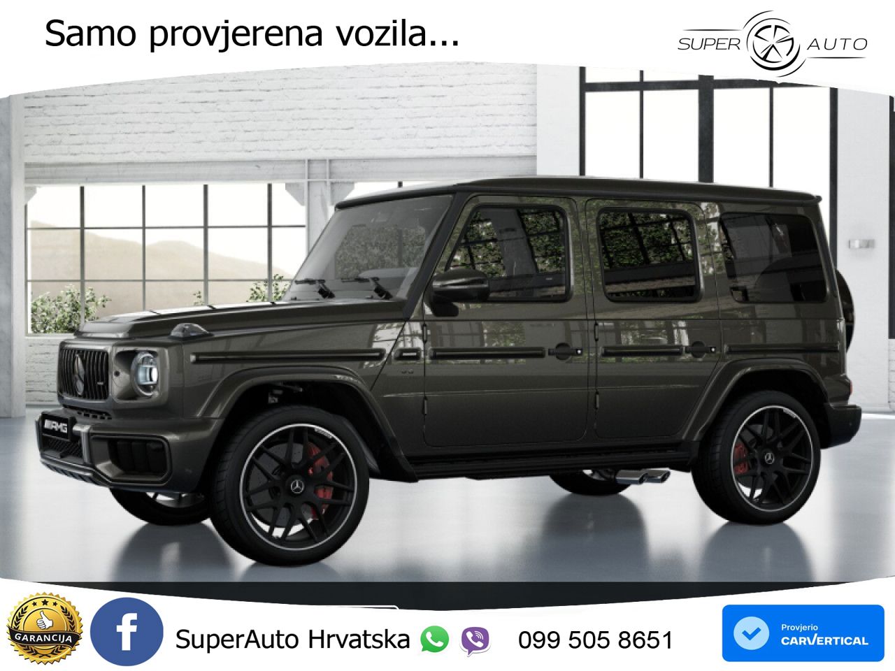 Mercedes AMG G 63 Long V8 (585 KS) 4MATIC 9G-TRONIC AMG SPEEDSHIFT TCT Manufaktur
