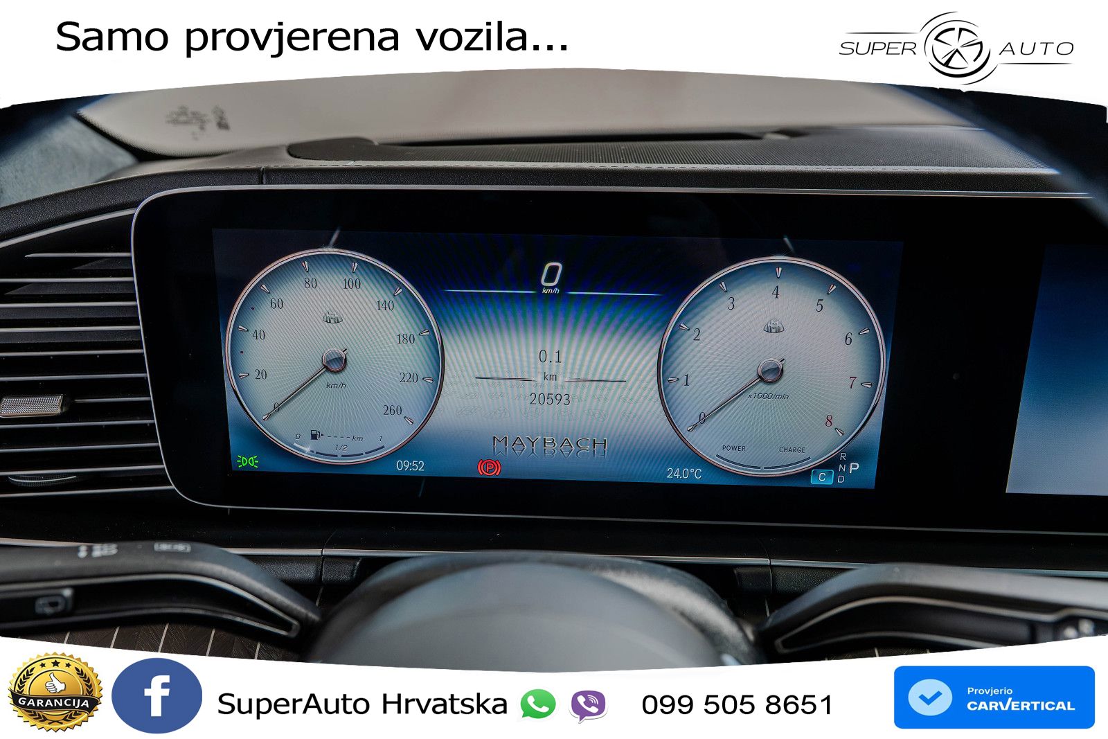 Mercedes Maybach GLS 600 V8 (557 KS) EQ Boost 4MATIC 9G-TRONIC ACC+HEAD+4xGR SJED+360+PANO
