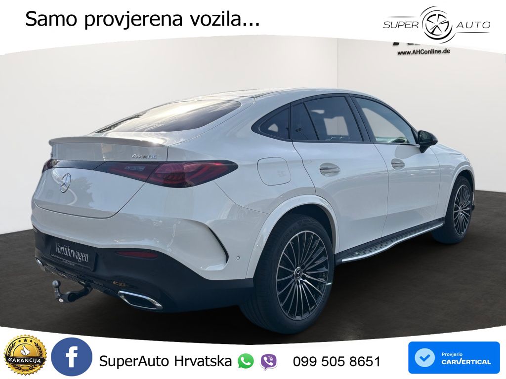 Mercedes GLC Coupe 200 (204 KS) 4MATIC 9G-TRONIC AMG ACC+GR SJED+360+PANO