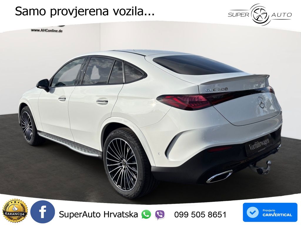 Mercedes GLC Coupe 200 (204 KS) 4MATIC 9G-TRONIC AMG ACC+GR SJED+360+PANO