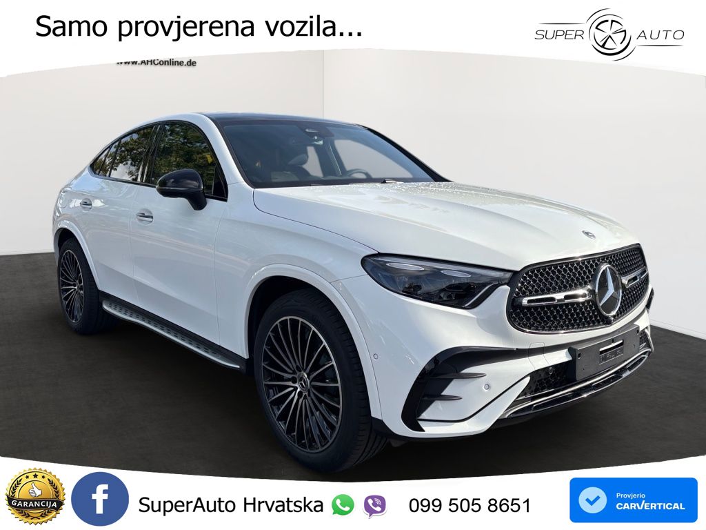 Mercedes GLC Coupe 200 (204 KS) 4MATIC 9G-TRONIC AMG ACC+GR SJED+360+PANO