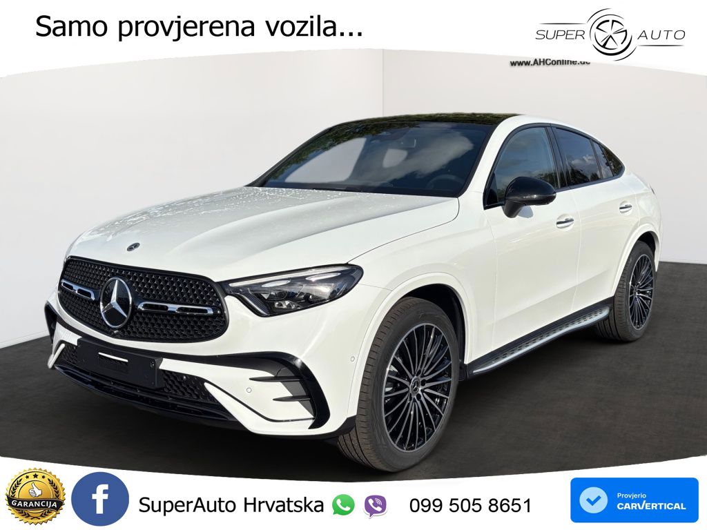 Mercedes GLC Coupe 200 (204 KS) 4MATIC 9G-TRONIC AMG ACC+GR SJED+360+PANO