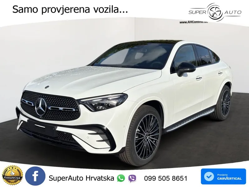 Mercedes GLC Coupe 200 (204 KS) 4MATIC 9G-TRONIC AMG ACC+GR SJED+360+PANO