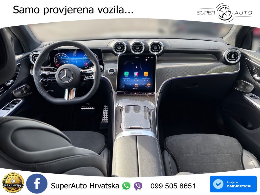 Mercedes GLC Coupe 200 (204 KS) 4MATIC 9G-TRONIC AMG ACC+GR SJED+360+PANO