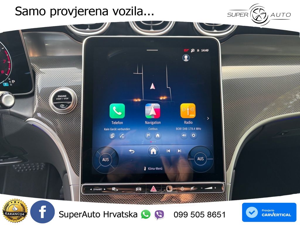 Mercedes GLC Coupe 200 (204 KS) 4MATIC 9G-TRONIC AMG ACC+GR SJED+360+PANO