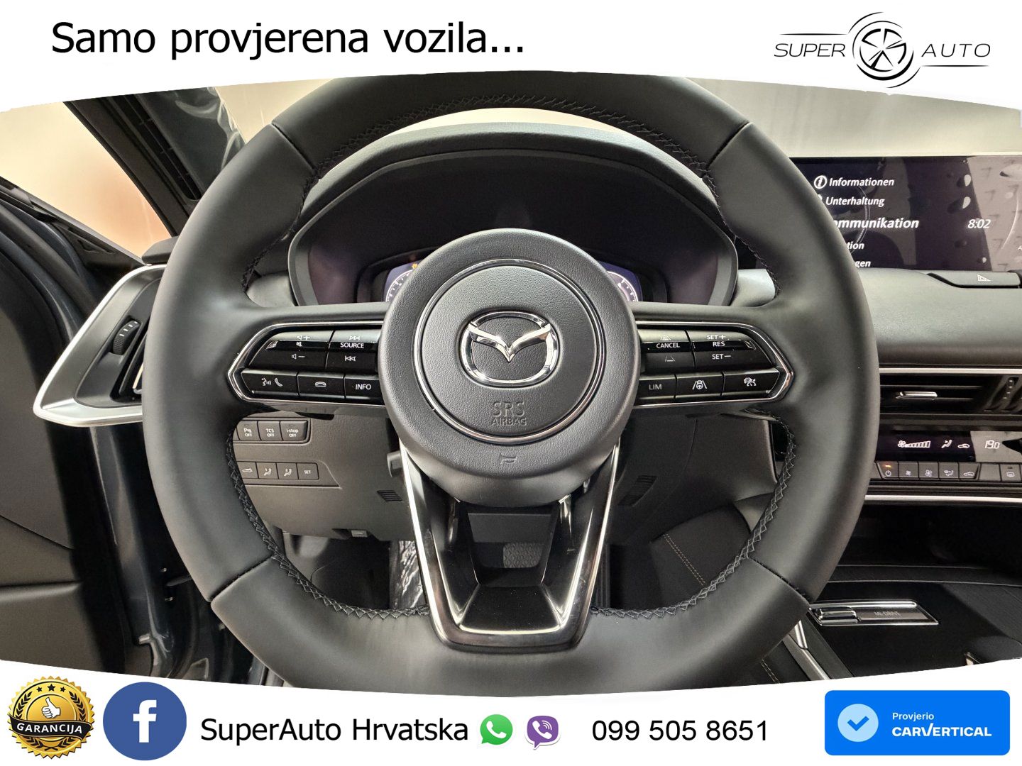 Mazda CX-60 3.3 e-Skyactiv D (254 KS) AWD Automatic LED+GR SJED+ACC