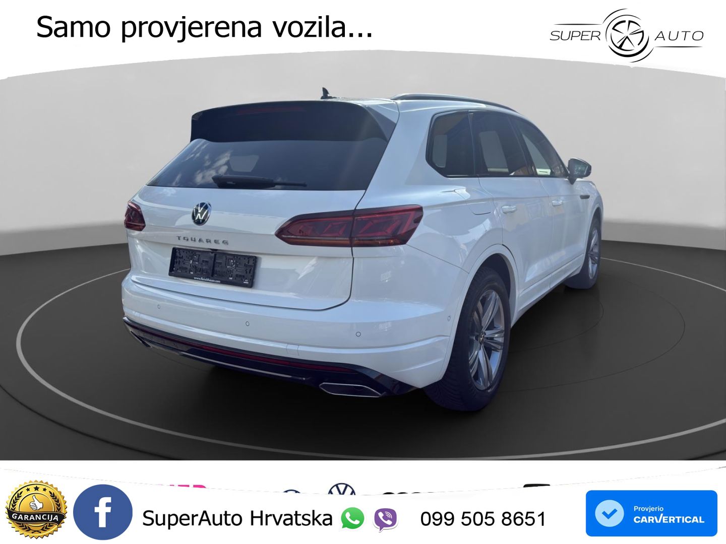 Volkswagen Touareg 3.0 V6 TDI (231 KS) 4MOTION Tiptronic ZRAČNI+ACC+GR SJED+KAM+PANO