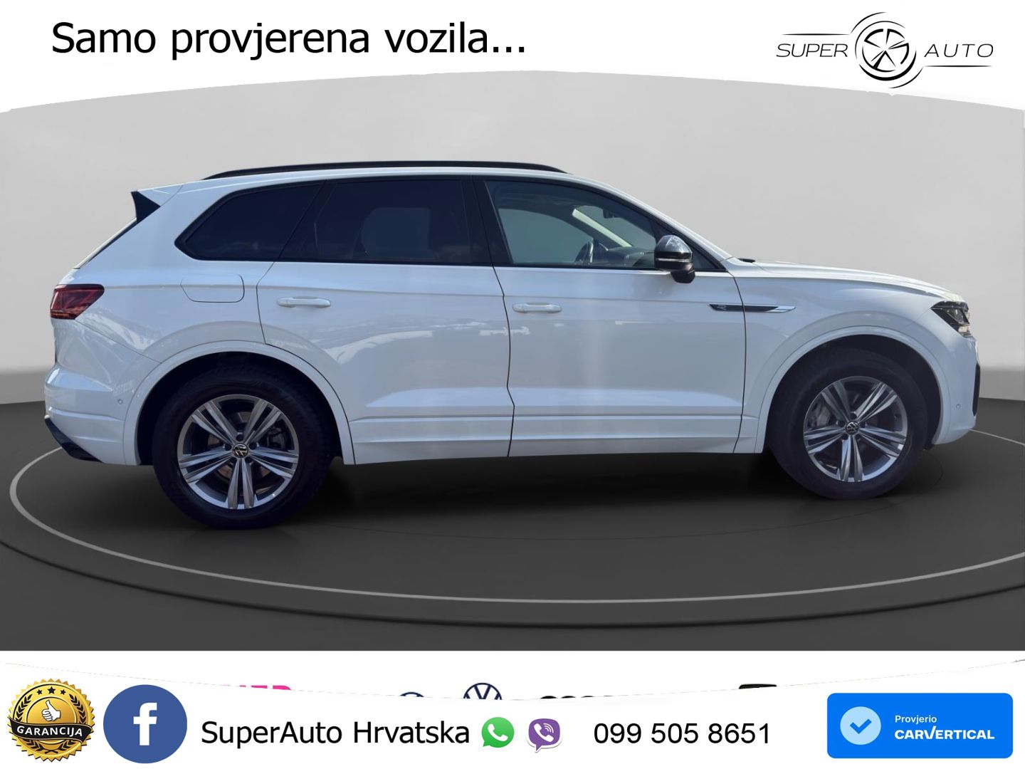 Volkswagen Touareg 3.0 V6 TDI (231 KS) 4MOTION Tiptronic ZRAČNI+ACC+GR SJED+KAM+PANO