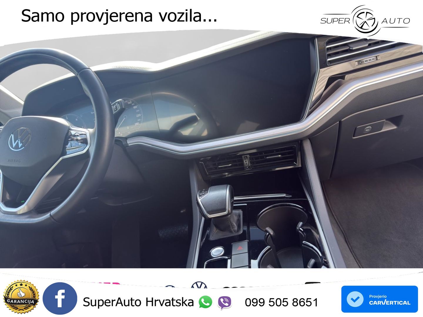 Volkswagen Touareg 3.0 V6 TDI (231 KS) 4MOTION Tiptronic ZRAČNI+ACC+GR SJED+KAM+PANO