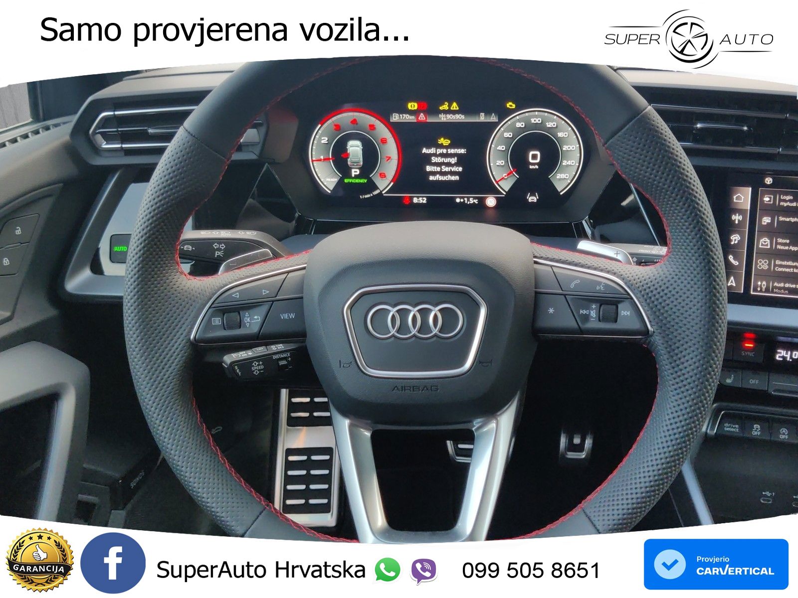 Audi A3 35 TFSI (150 KS) S tronic S line MATRIX+GR SJED+KAM