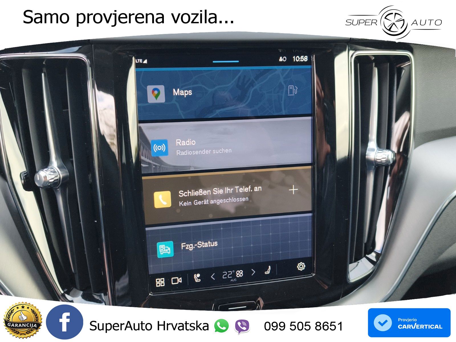 Volvo XC60 B4 Diesel FWD Geartronic LED+GR SJED+ACC