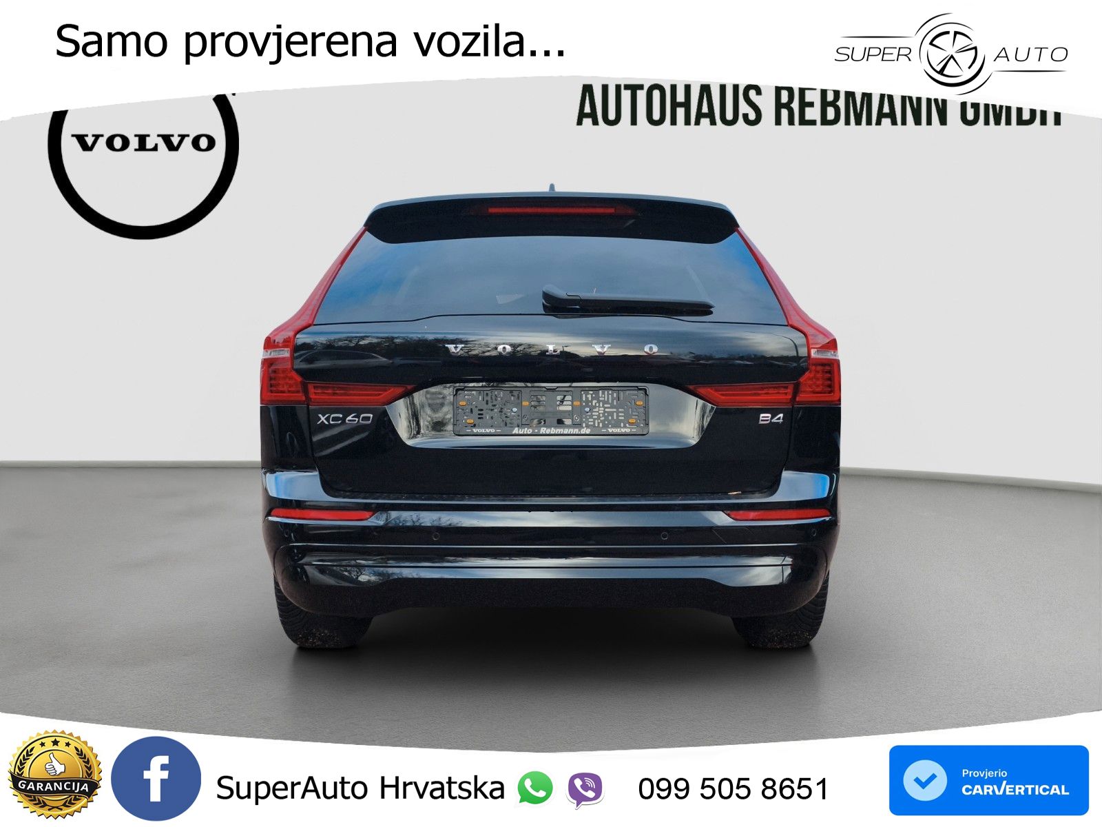 Volvo XC60 B4 Diesel FWD Geartronic LED+GR SJED+ACC