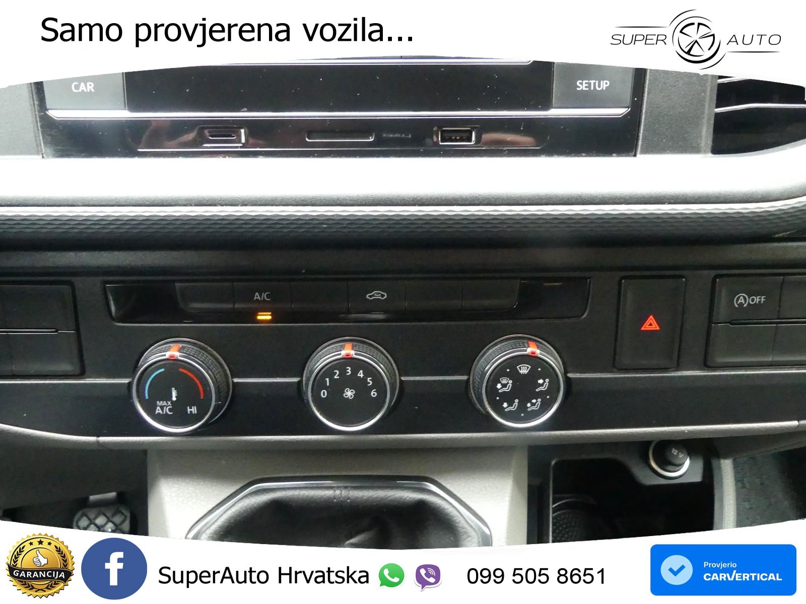Volkswagen T6.1 Transporter*Pritsche*DoKa*1.Hand*Klima*AHK 110 KS