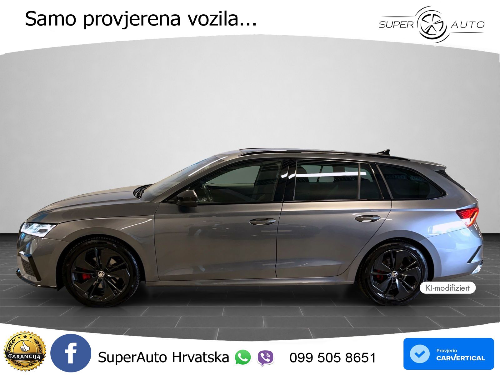 Škoda Octavia Combi RS 2.0 TDI (200 KS) DSG LED+GR SJED+ACC