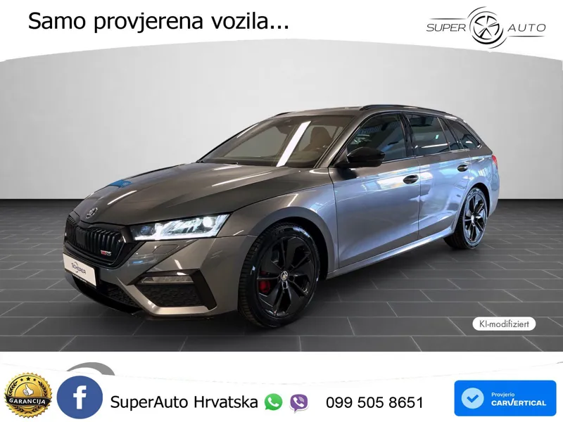 Škoda Octavia Combi RS 2.0 TDI (200 KS) DSG LED+GR SJED+ACC
