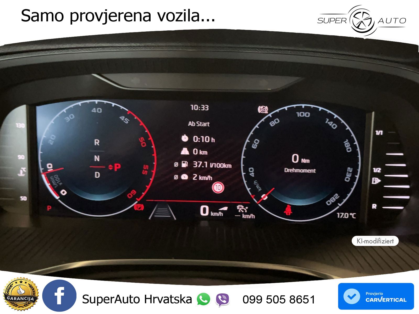 Škoda Octavia Combi RS 2.0 TDI (200 KS) DSG LED+GR SJED+ACC