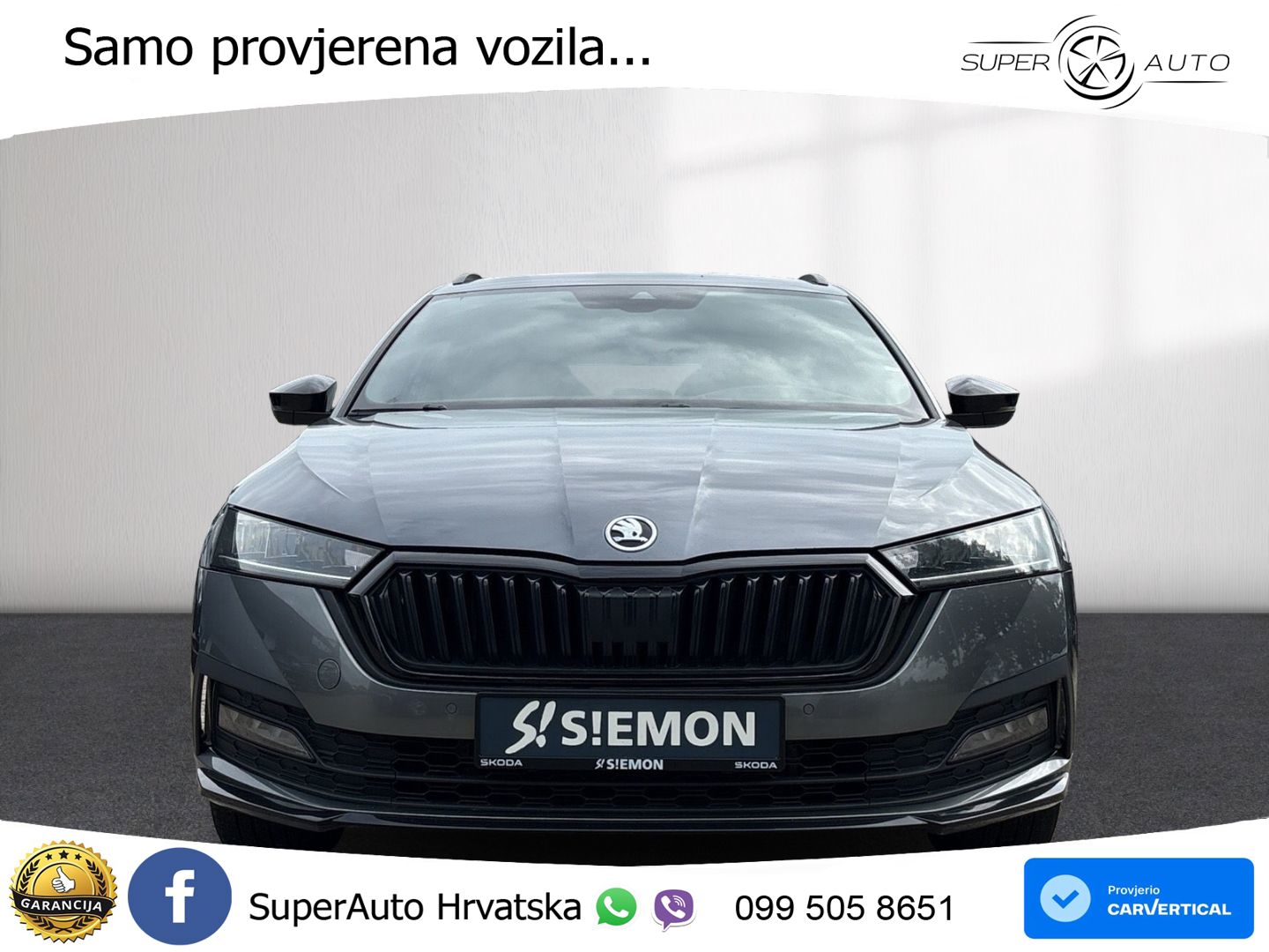 Škoda Octavia Combi iV 1.4 TSI (204 KS) DSG SportLine LED+GR SJED+ACC