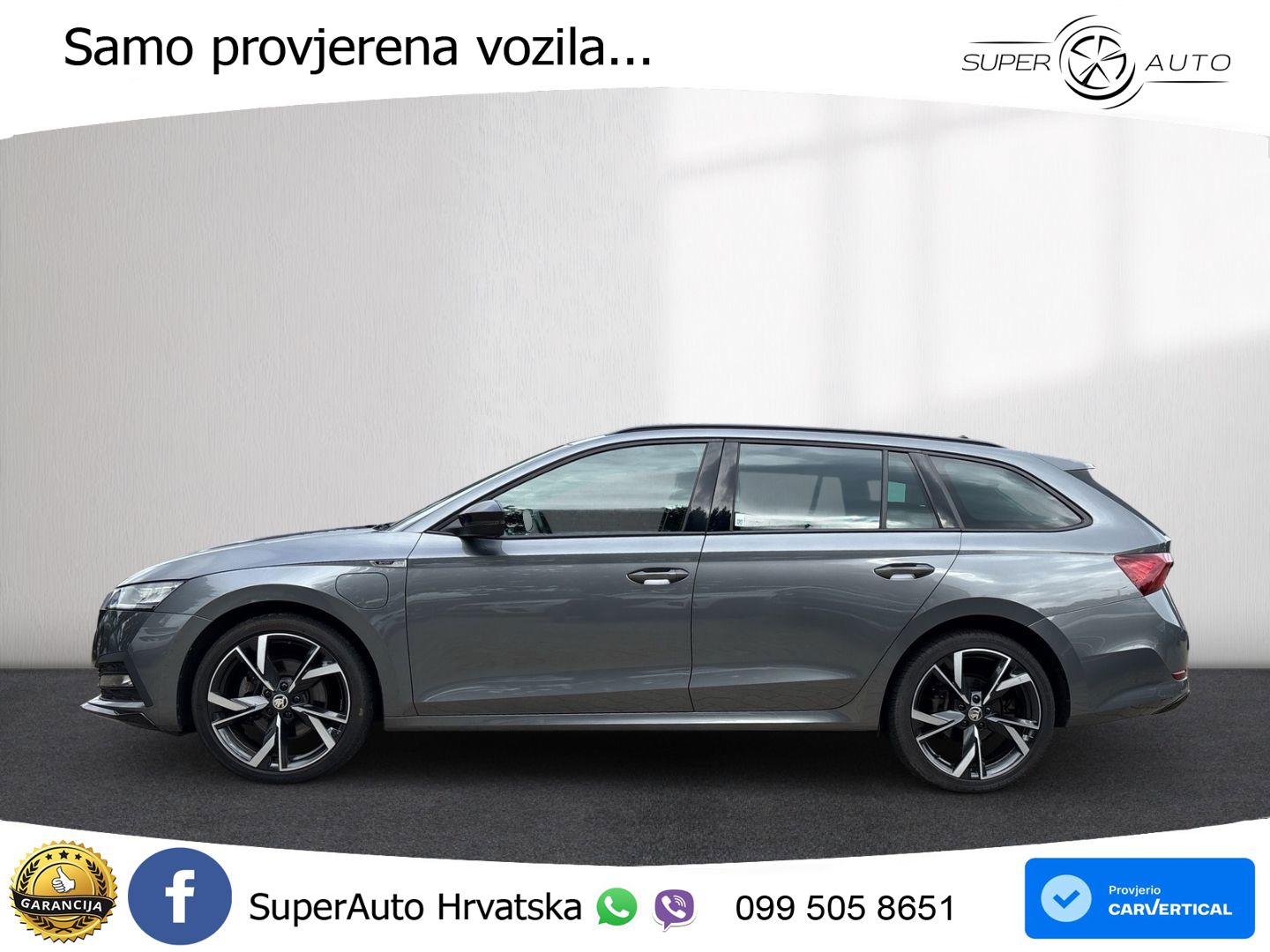 Škoda Octavia Combi iV 1.4 TSI (204 KS) DSG SportLine LED+GR SJED+ACC