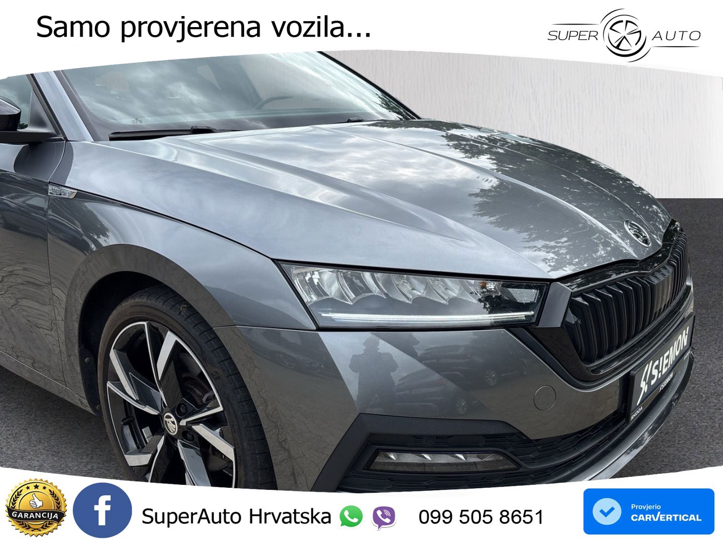 Škoda Octavia Combi iV 1.4 TSI (204 KS) DSG SportLine LED+GR SJED+ACC