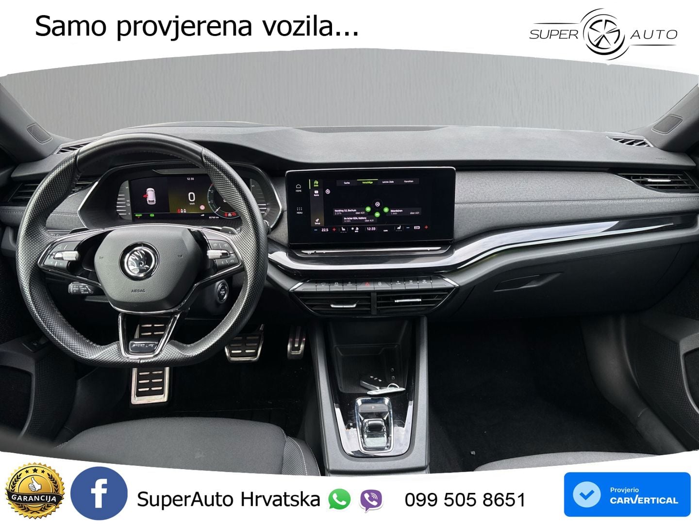 Škoda Octavia Combi iV 1.4 TSI (204 KS) DSG SportLine LED+GR SJED+ACC