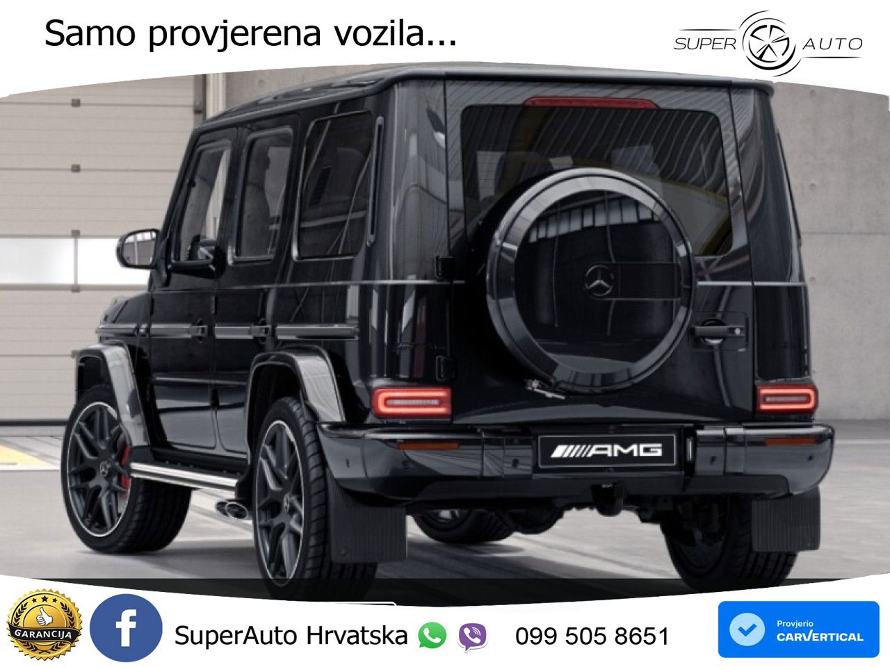 Mercedes AMG G 63 Long V8 (585 KS) 4MATIC 9G-TRONIC AMG SPEEDSHIFT PLUS Superior LED+ACC