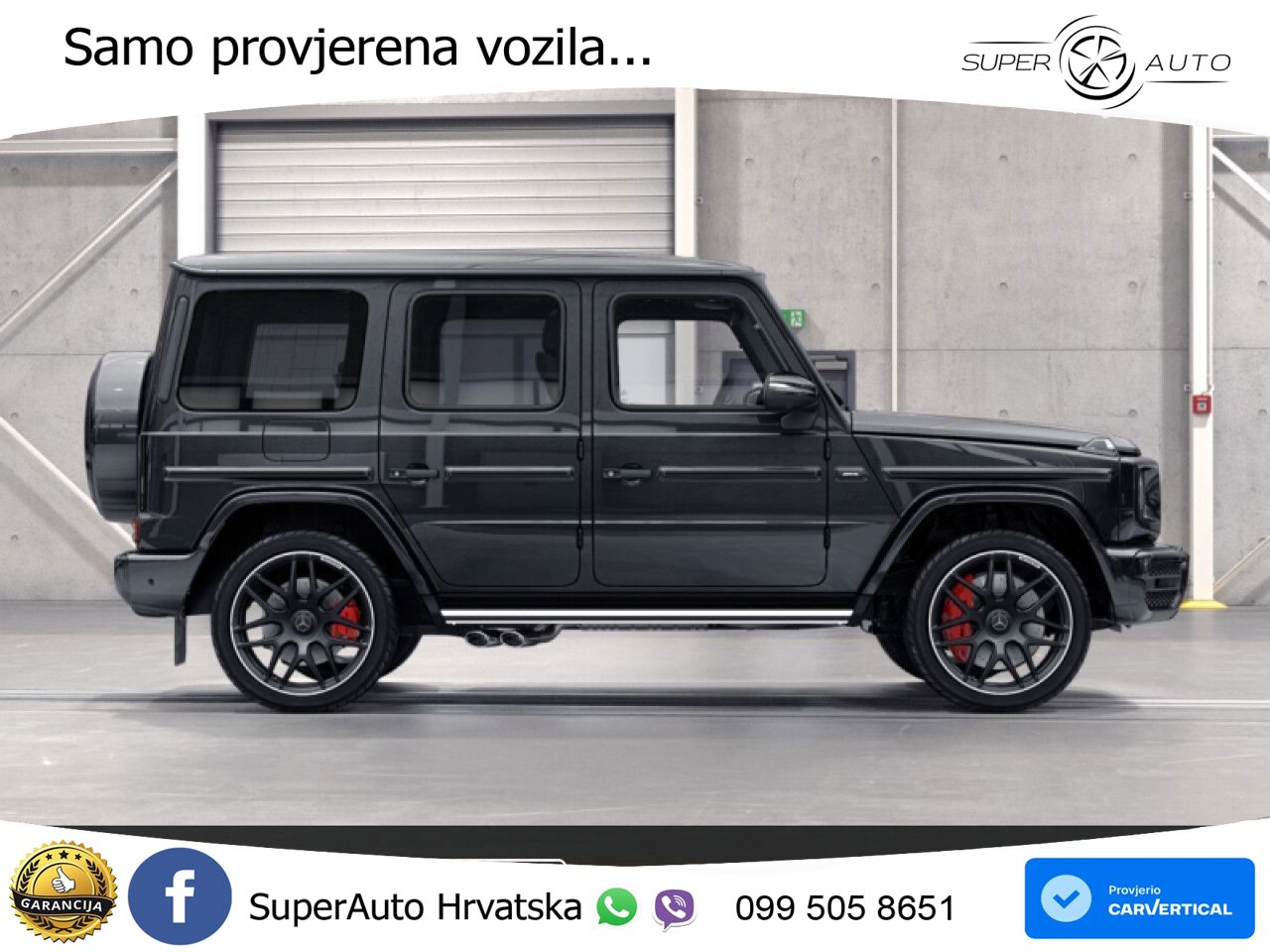 Mercedes AMG G 63 Long V8 (585 KS) 4MATIC 9G-TRONIC AMG SPEEDSHIFT PLUS Superior LED+ACC