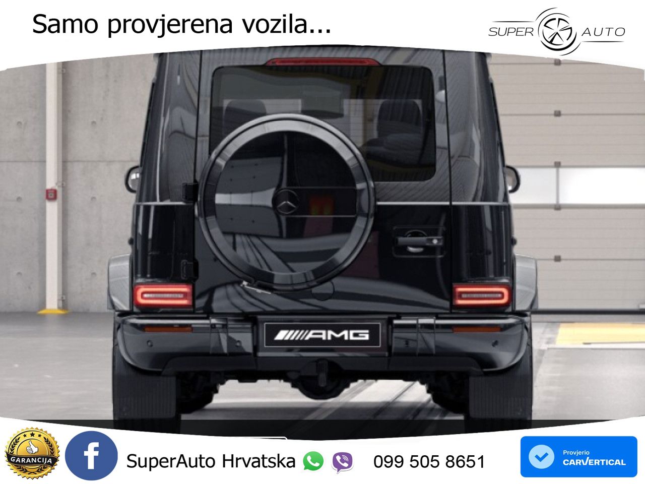 Mercedes AMG G 63 Long V8 (585 KS) 4MATIC 9G-TRONIC AMG SPEEDSHIFT PLUS Superior LED+ACC