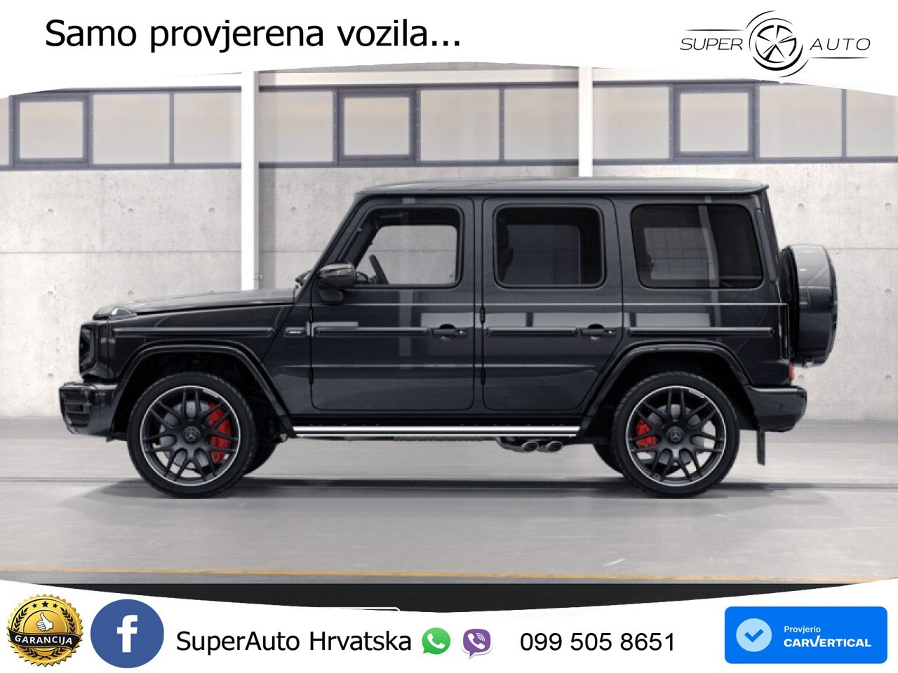 Mercedes AMG G 63 Long V8 (585 KS) 4MATIC 9G-TRONIC AMG SPEEDSHIFT PLUS Superior LED+ACC