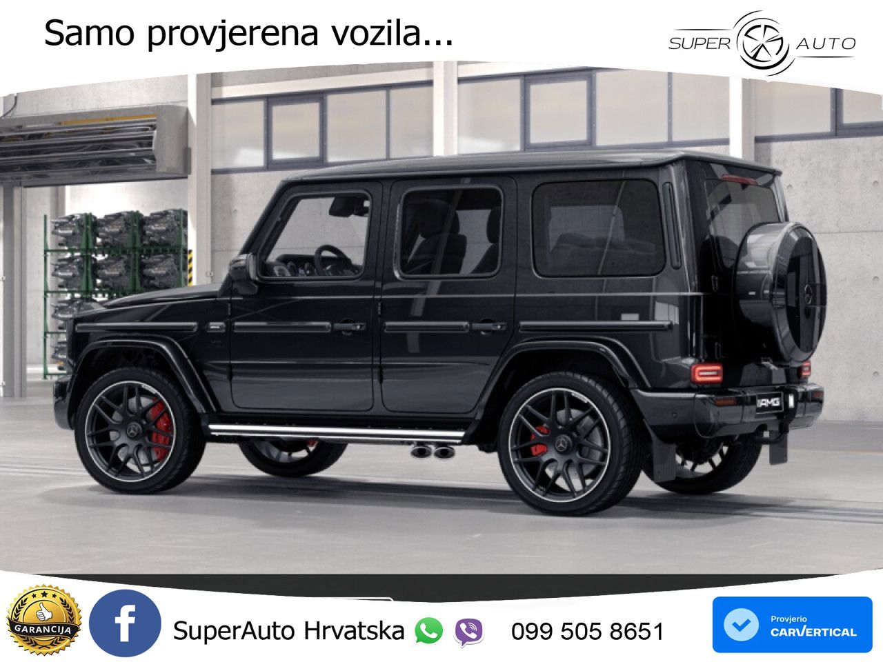 Mercedes AMG G 63 Long V8 (585 KS) 4MATIC 9G-TRONIC AMG SPEEDSHIFT PLUS Superior LED+ACC