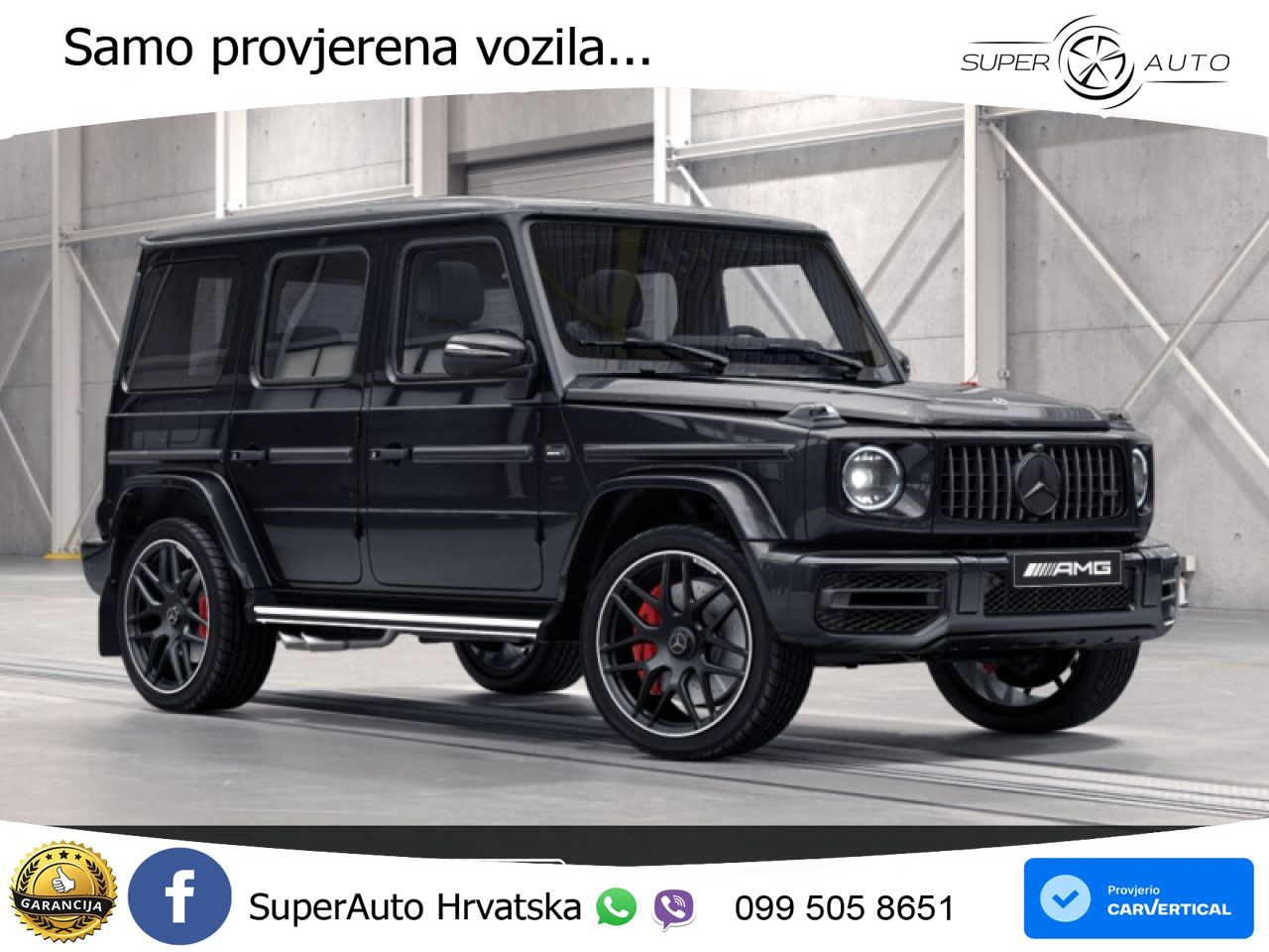 Mercedes AMG G 63 Long V8 (585 KS) 4MATIC 9G-TRONIC AMG SPEEDSHIFT PLUS Superior LED+ACC