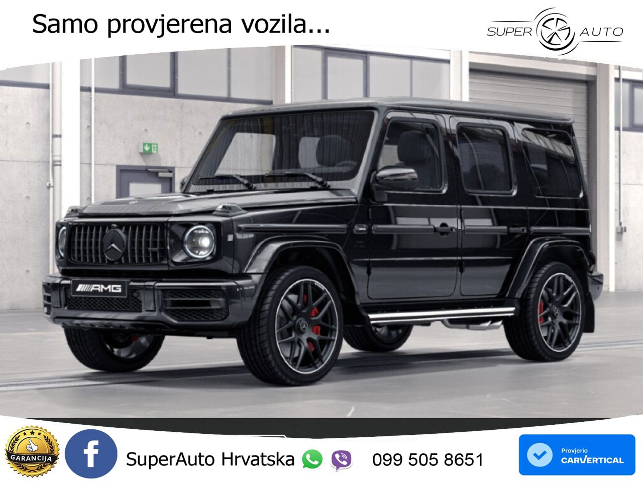 Mercedes AMG G 63 Long V8 (585 KS) 4MATIC 9G-TRONIC AMG SPEEDSHIFT PLUS Superior LED+ACC