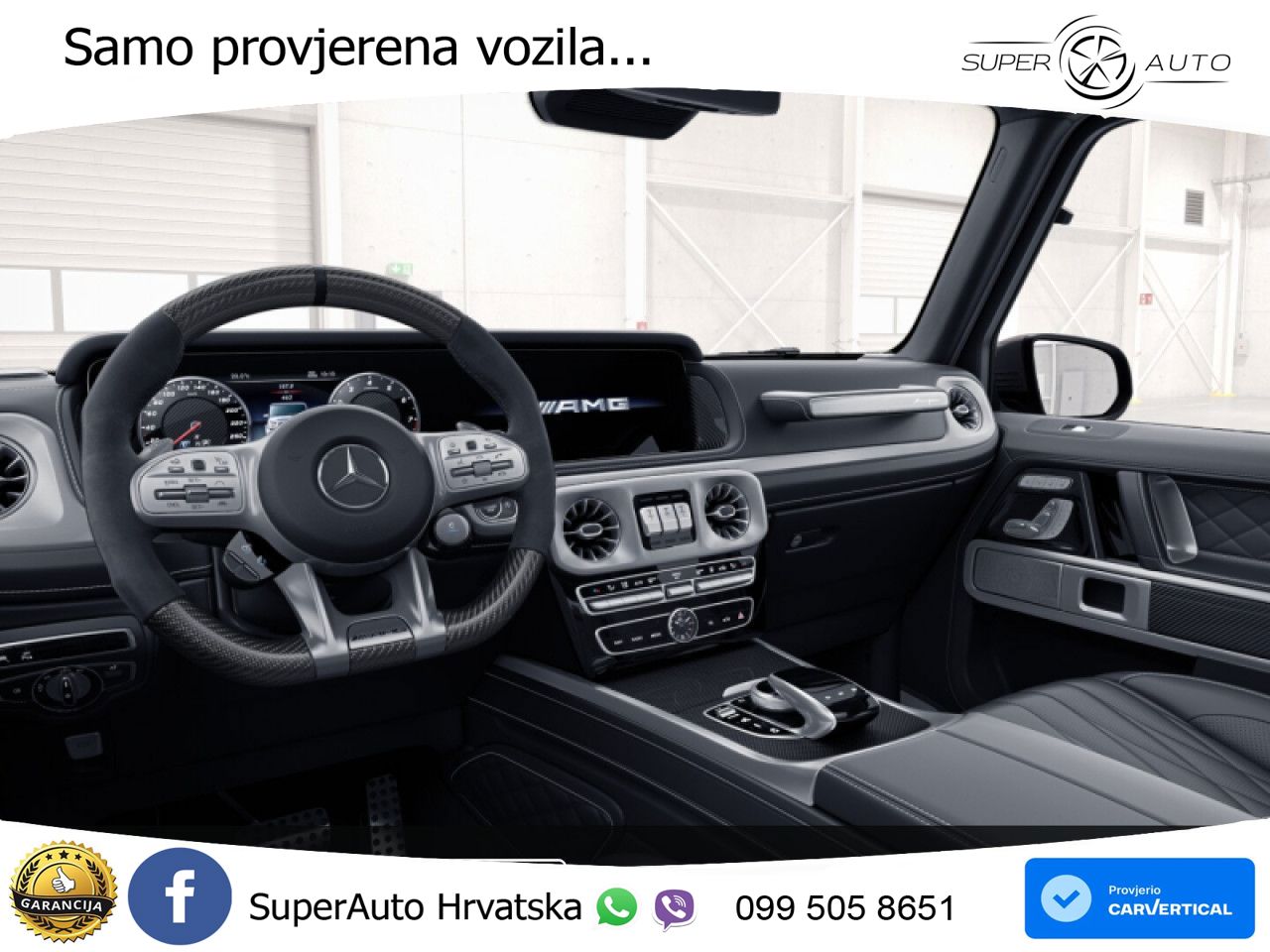 Mercedes AMG G 63 Long V8 (585 KS) 4MATIC 9G-TRONIC AMG SPEEDSHIFT PLUS Superior LED+ACC