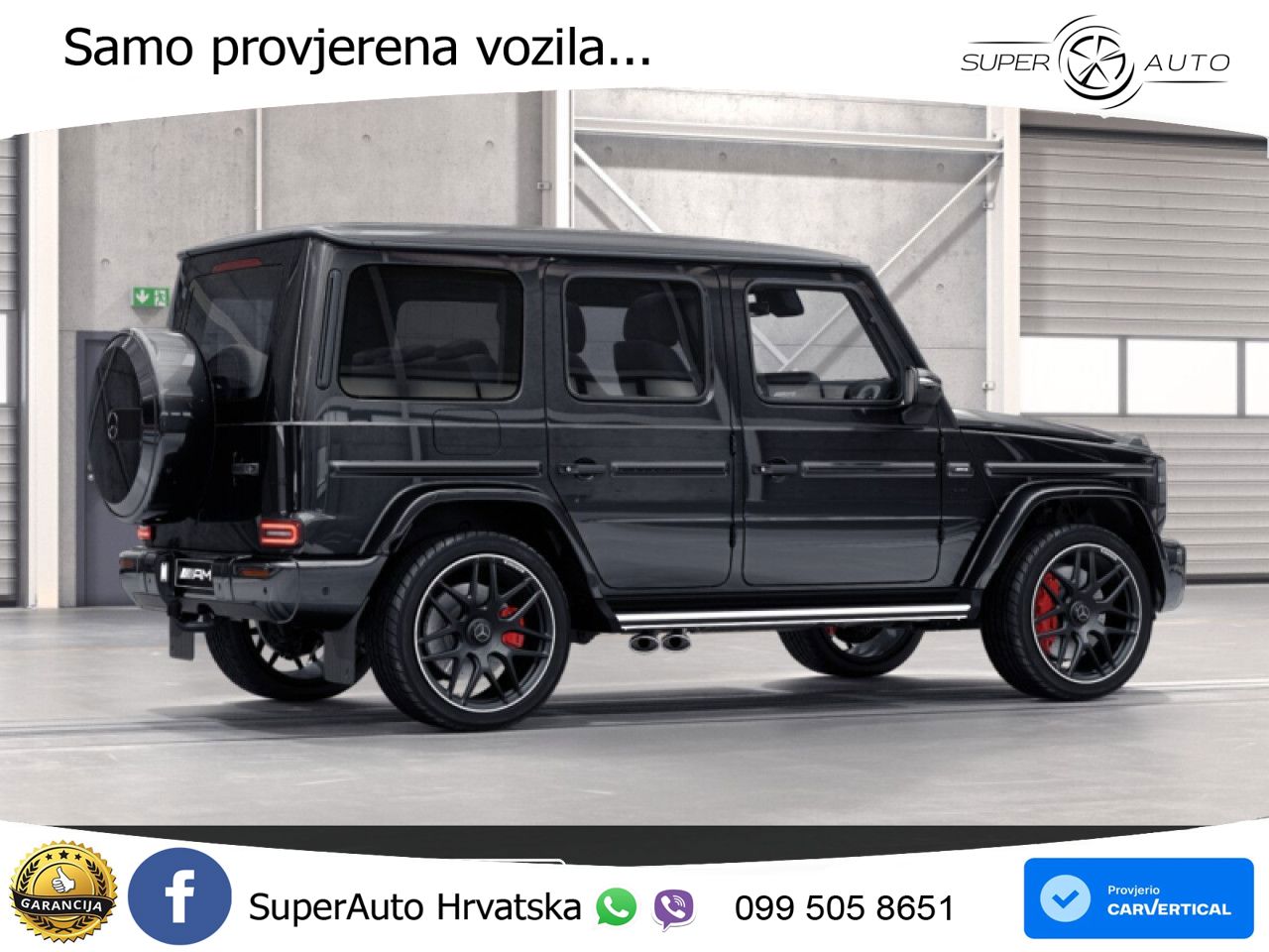 Mercedes AMG G 63 Long V8 (585 KS) 4MATIC 9G-TRONIC AMG SPEEDSHIFT PLUS Superior LED+ACC