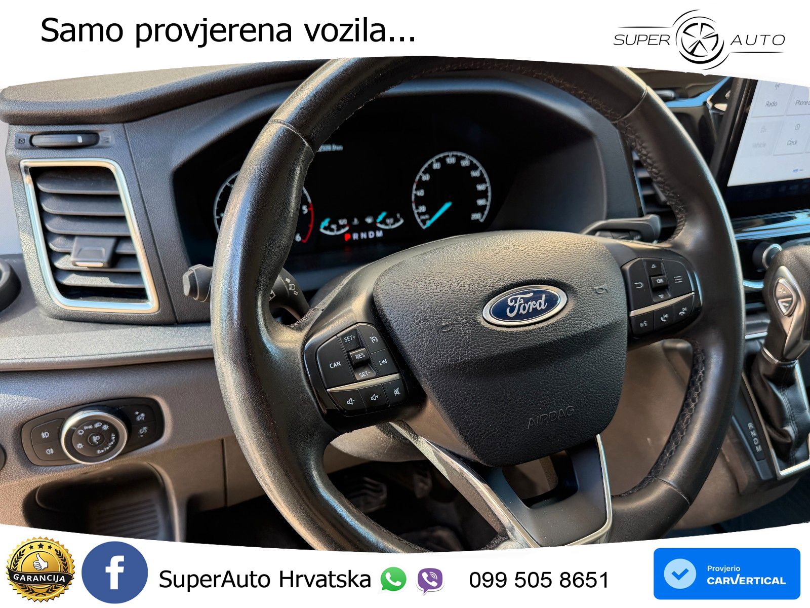 Ford Transit 350 L3H3 Trend Aut. *€26.500 NETTO* 131 KS