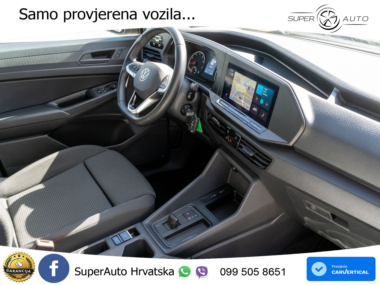 Volkswagen Caddy Cargo 1.5 TSI DSG Navi KLIMA RFK SHZ 114 KS