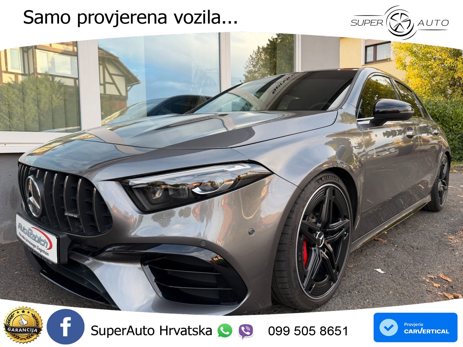Mercedes-Benz AMG A 45 S 4MATIC+ AMG SPEEDSHIFT DCT 8G