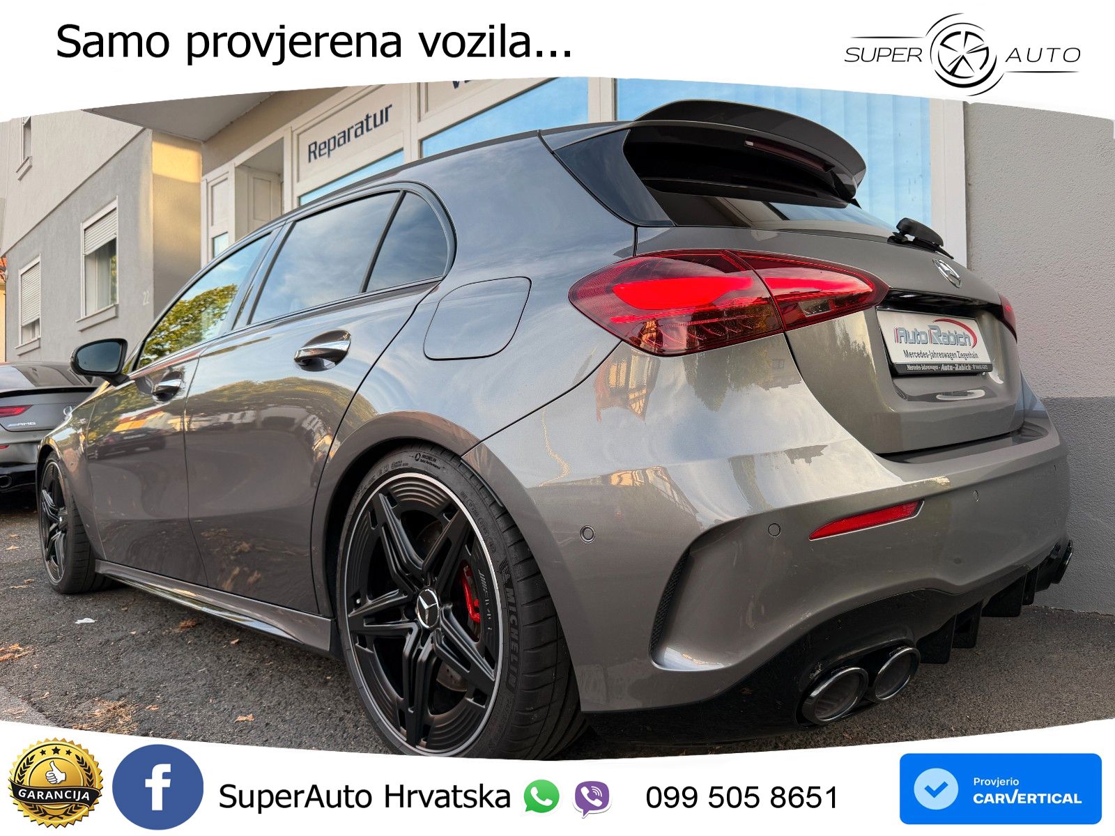 Mercedes-Benz AMG A 45 S 4MATIC+ AMG SPEEDSHIFT DCT 8G