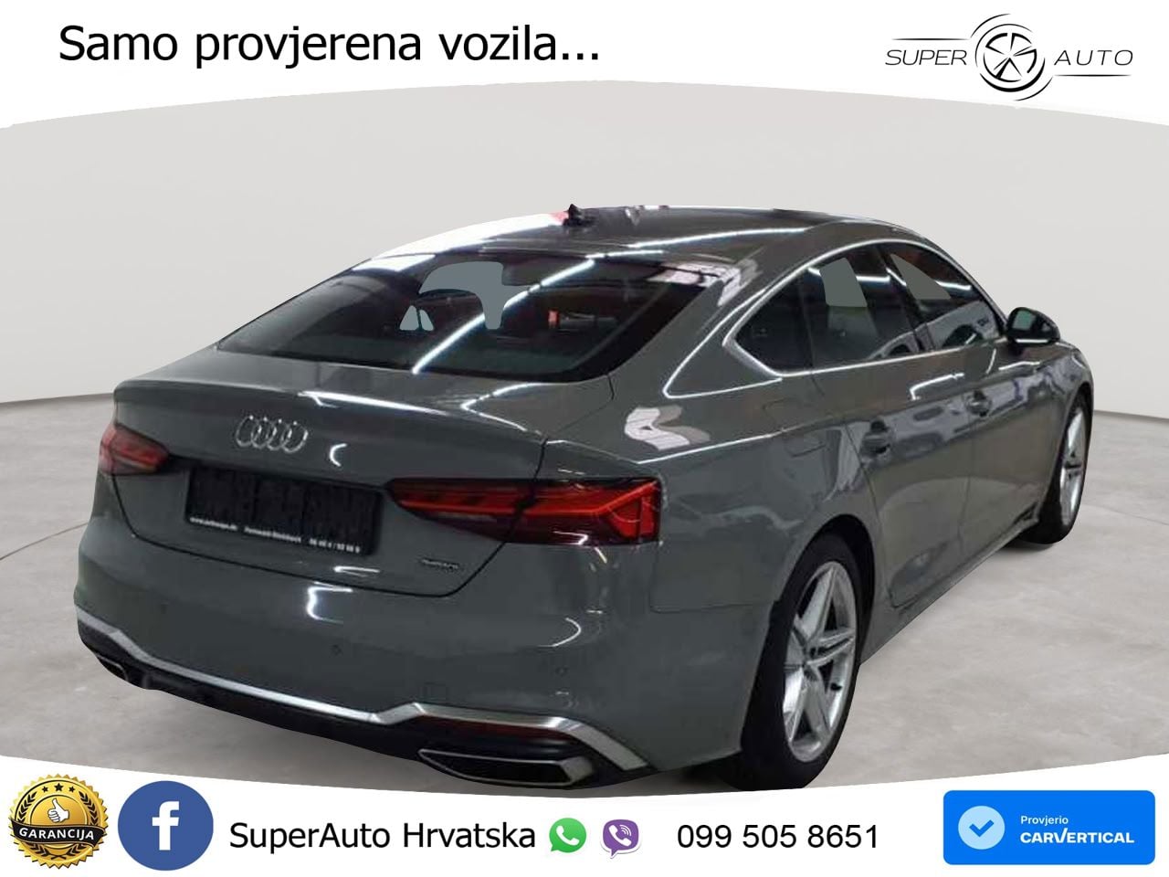 Audi A5 Sportback 45 TFSI (265 KS) quattro S tronic S line